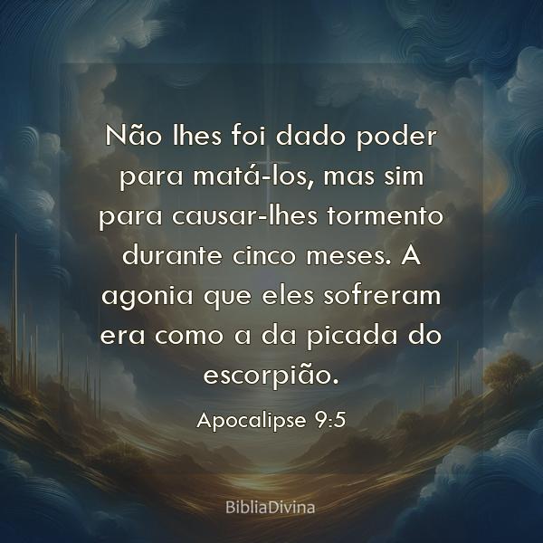 Apocalipse 9:5