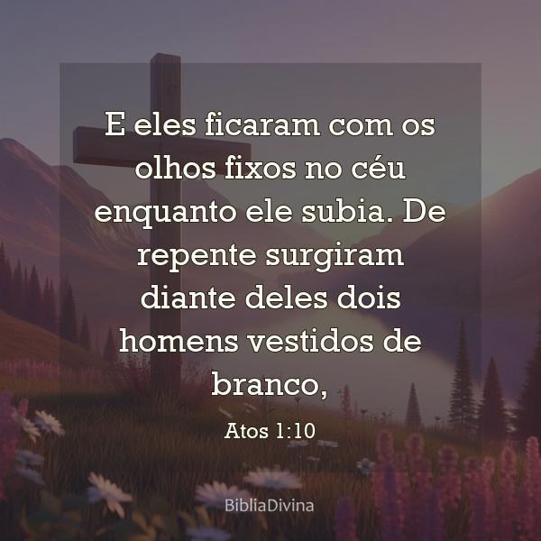 Atos 1:10