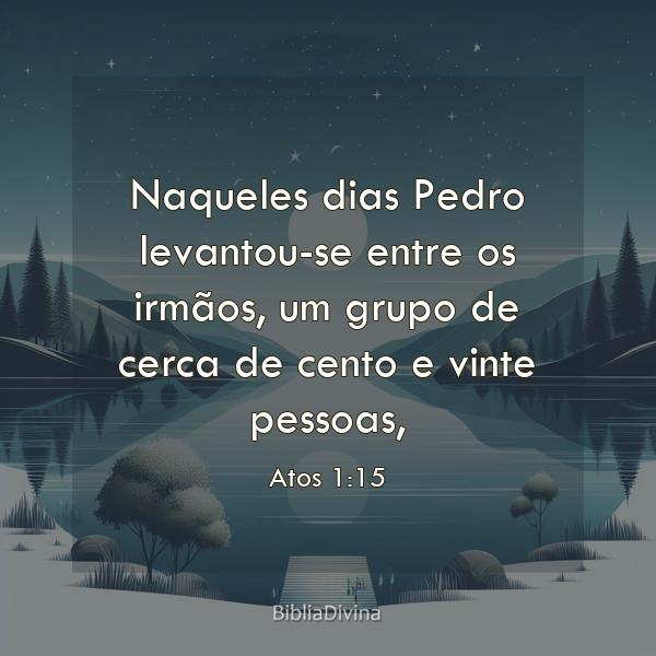 Atos 1:15