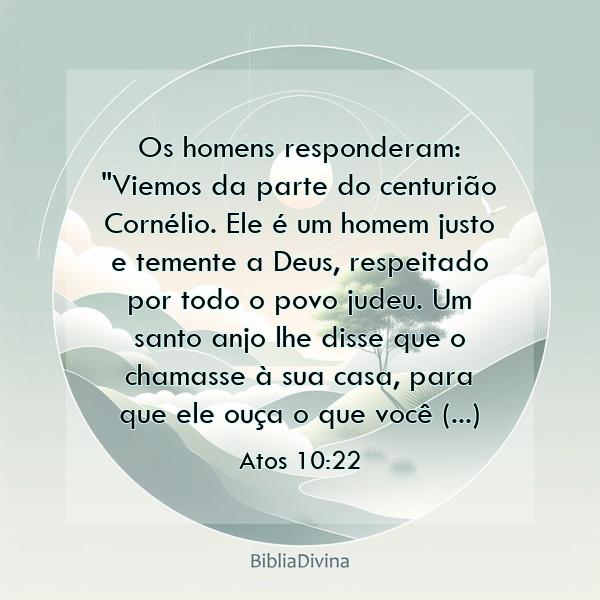 Atos 10:22