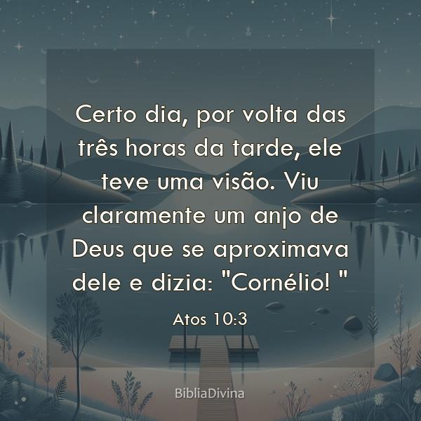 Atos 10:3