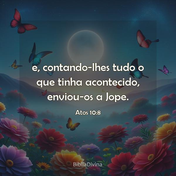 Atos 10:8