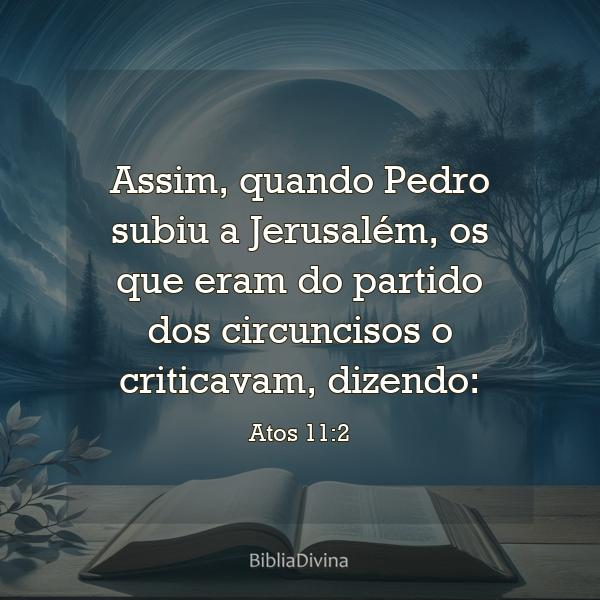 Atos 11:2