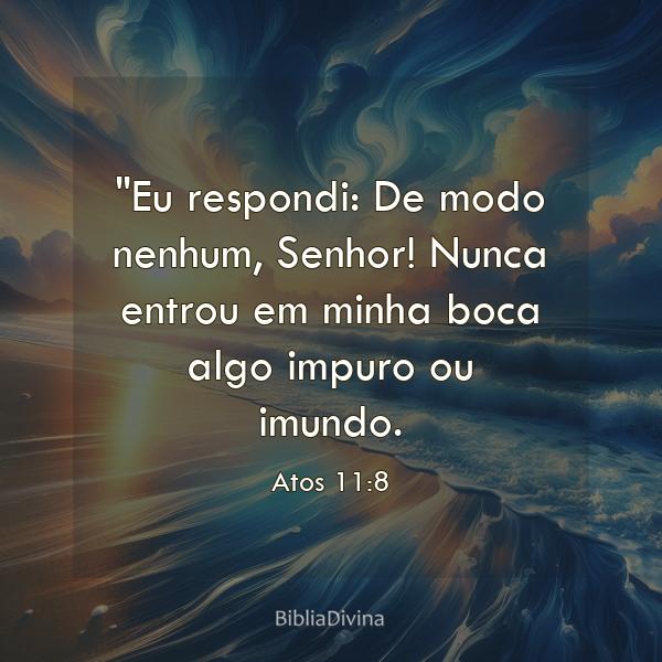 Atos 11:8