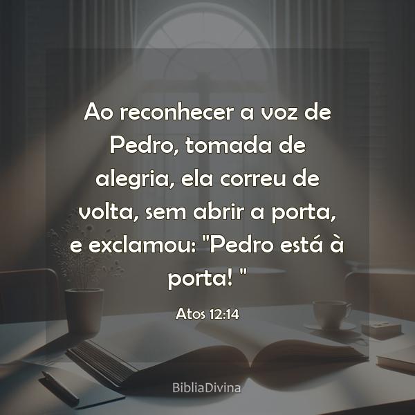 Atos 12:14