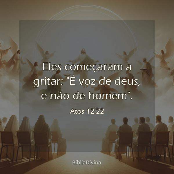 Atos 12:22