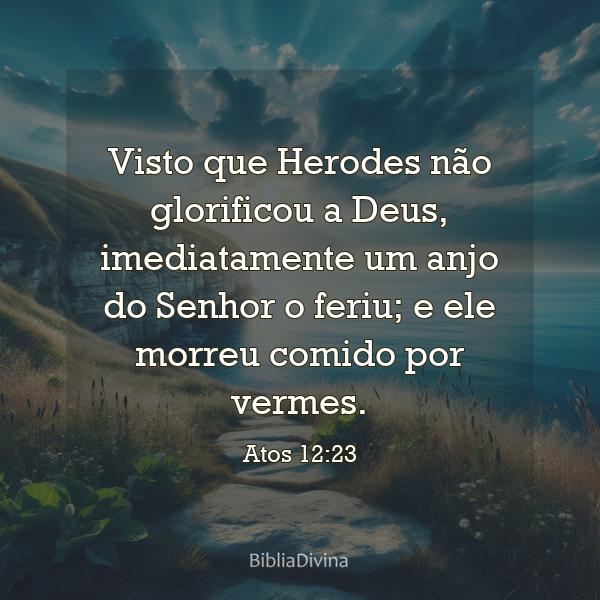 Atos 12:23