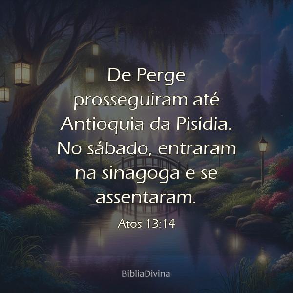 Atos 13:14