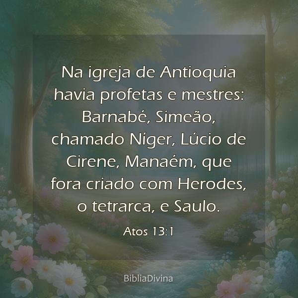 Atos 13:1