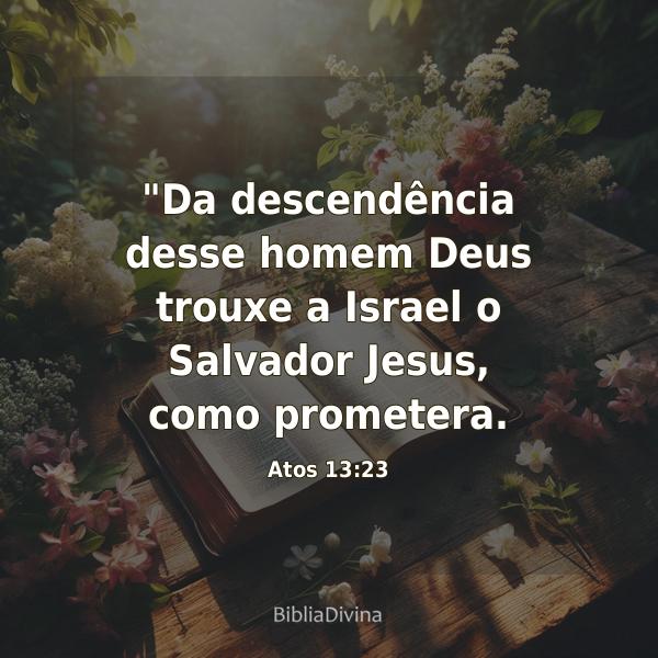 Atos 13:23