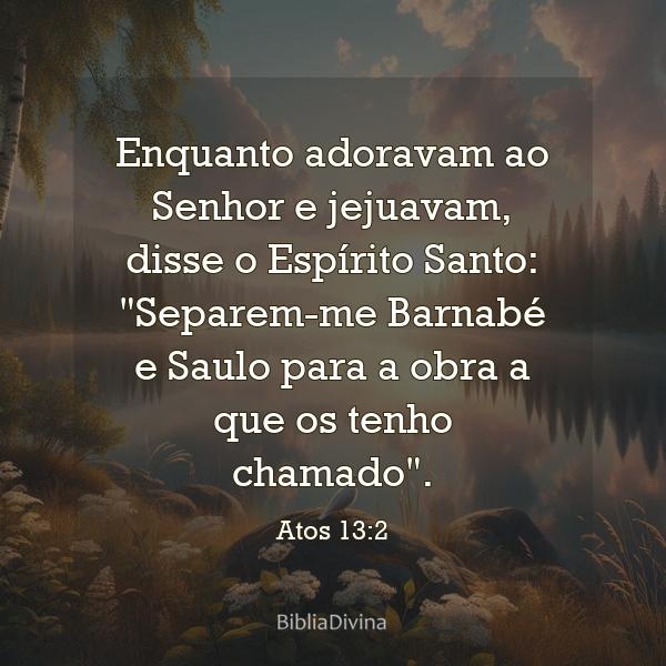 Atos 13:2