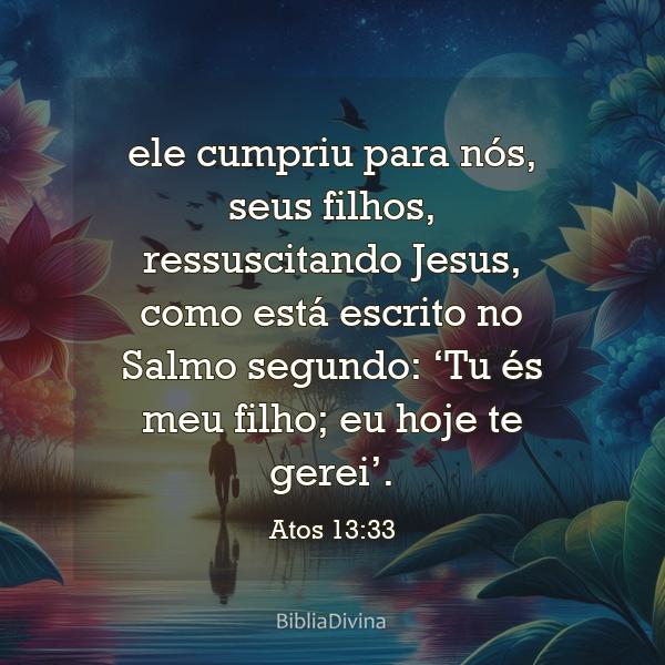 Atos 13:33