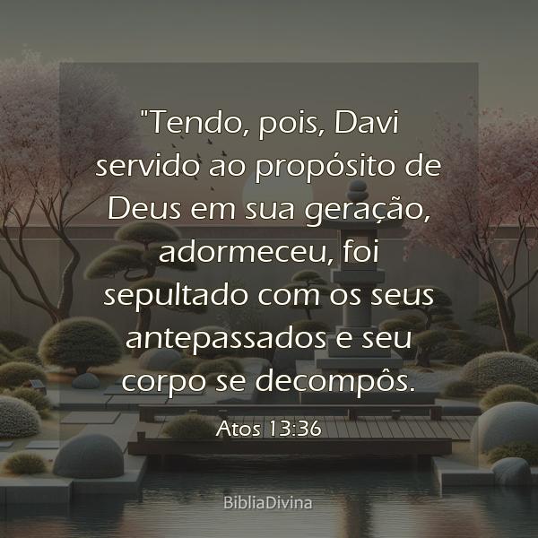 Atos 13:36