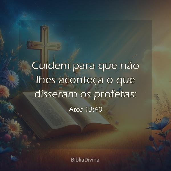 Atos 13:40