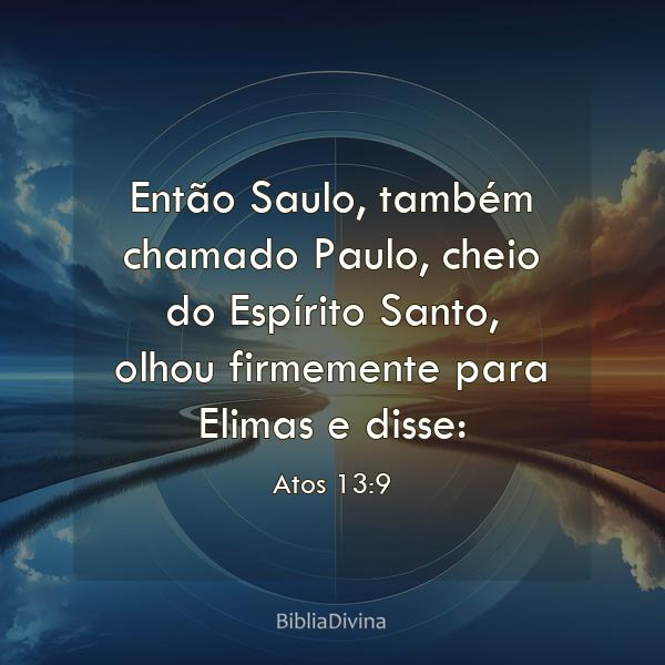 Atos 13:9