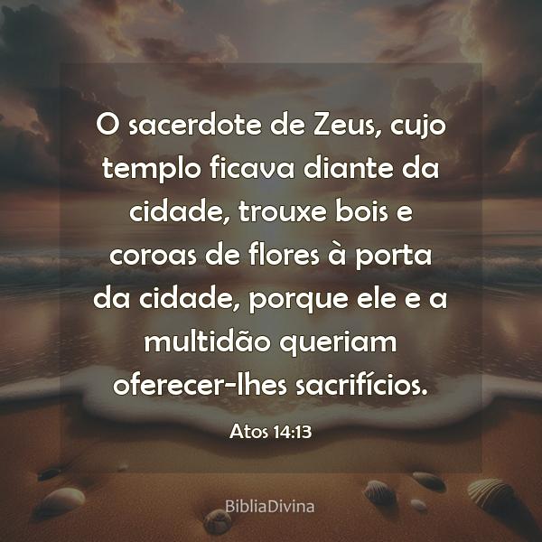 Atos 14:13