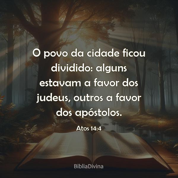 Atos 14:4