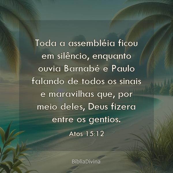 Atos 15:12