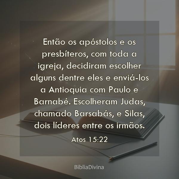 Atos 15:22