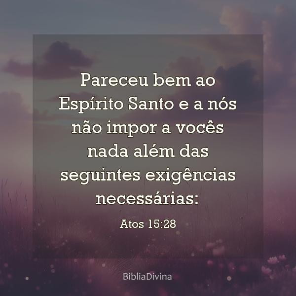 Atos 15:28