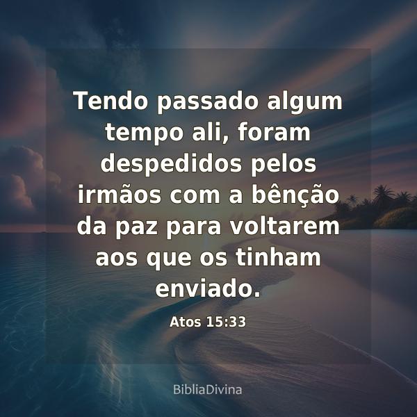 Atos 15:33