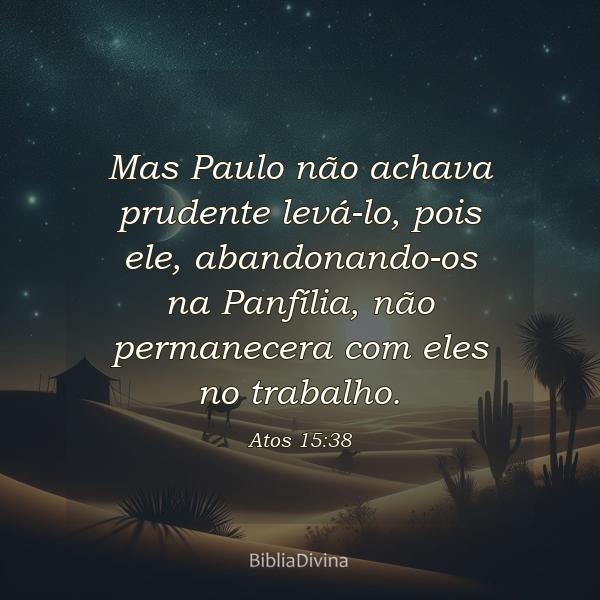 Atos 15:38