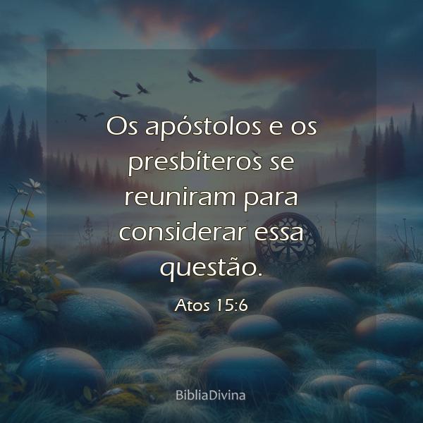 Atos 15:6