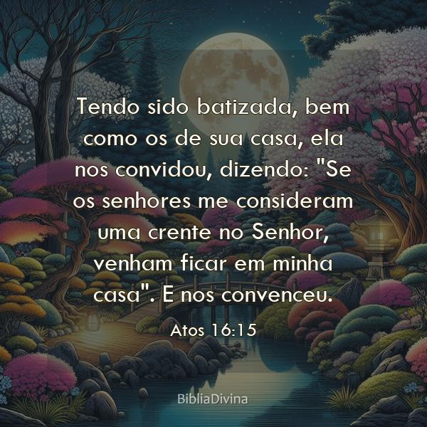 Atos 16:15