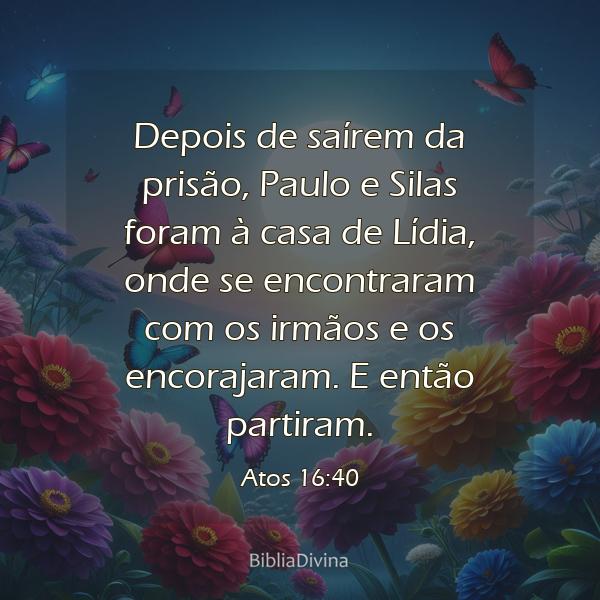 Atos 16:40