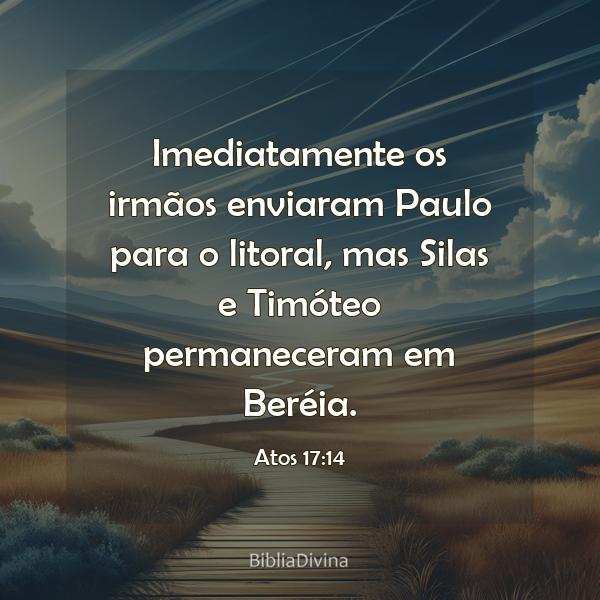 Atos 17:14