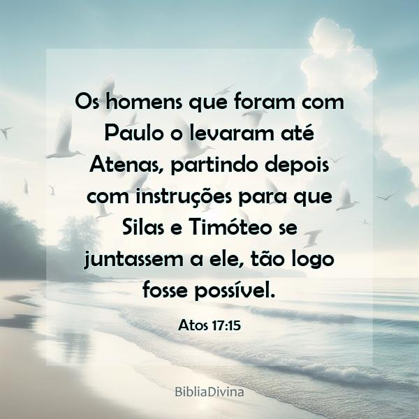 Atos 17:15