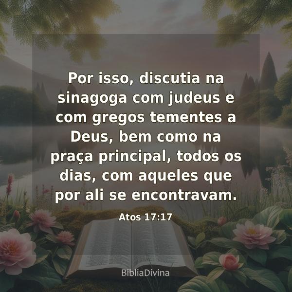 Atos 17:17