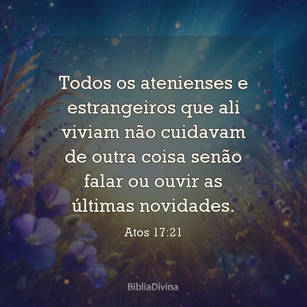 Atos 17:21