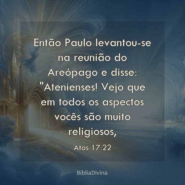 Atos 17:22