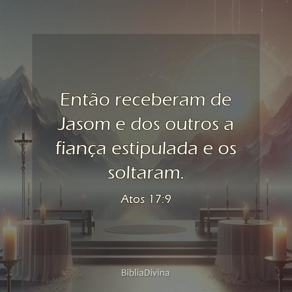 Atos 17:9