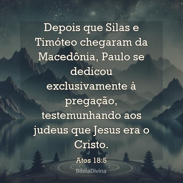 Atos 18:5