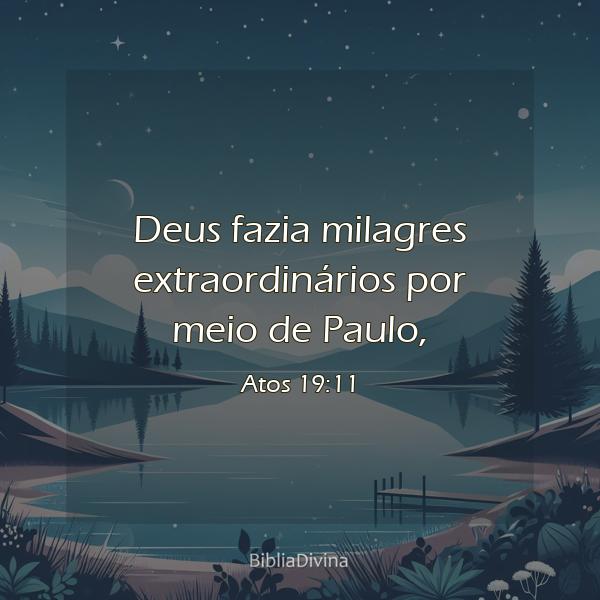 Atos 19:11