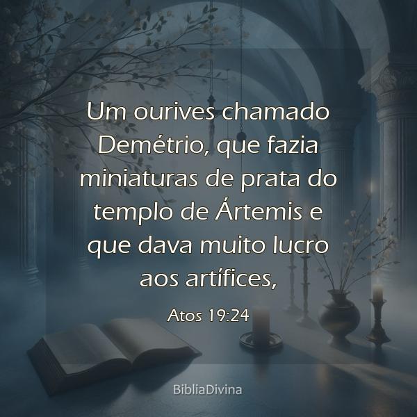 Atos 19:24