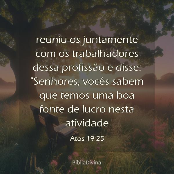 Atos 19:25