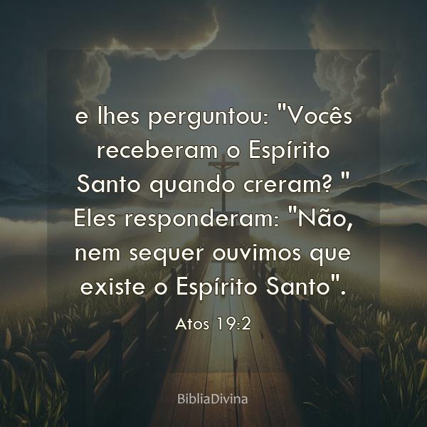 Atos 19:2