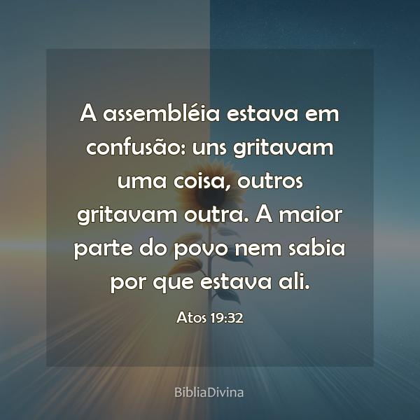 Atos 19:32