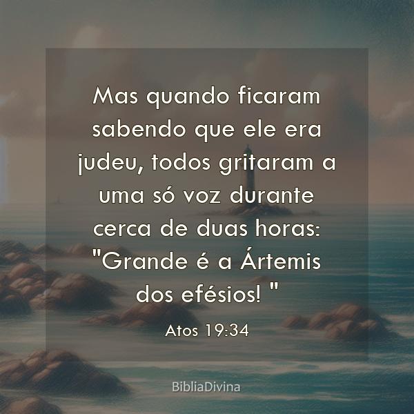 Atos 19:34