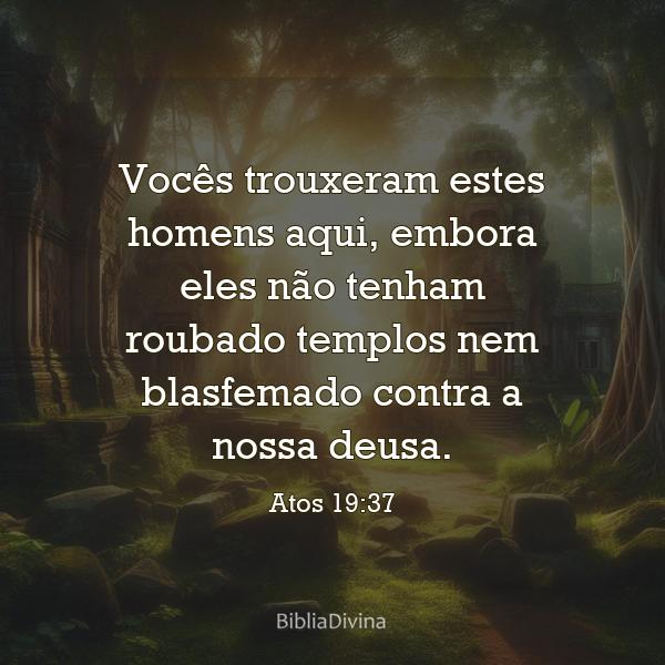 Atos 19:37