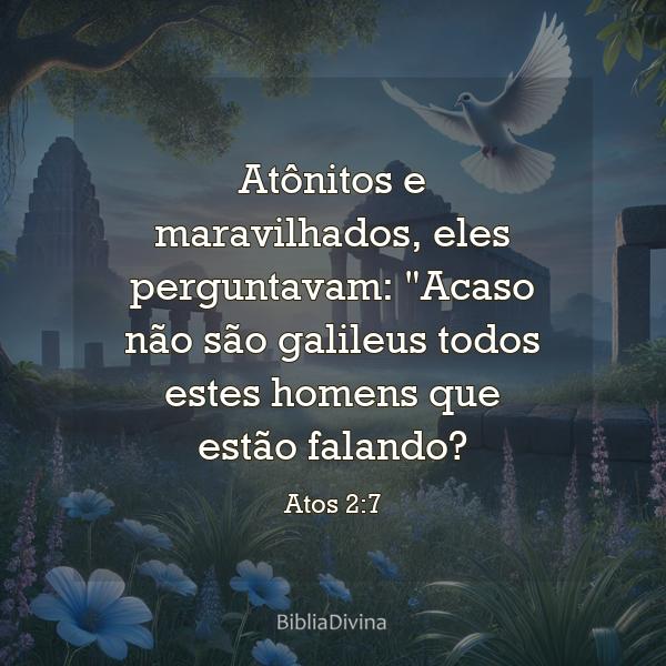 Atos 2:7