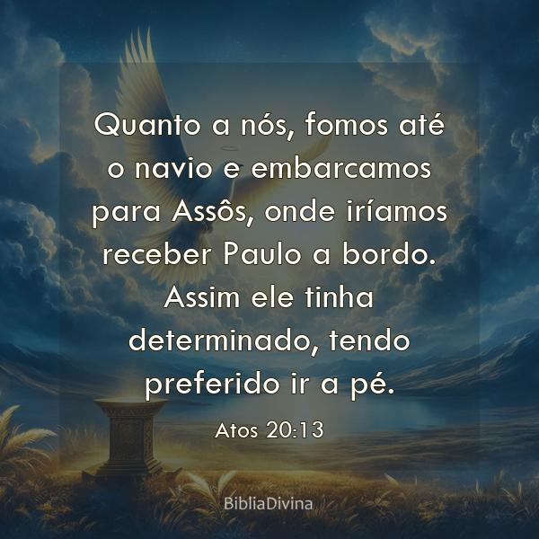 Atos 20:13