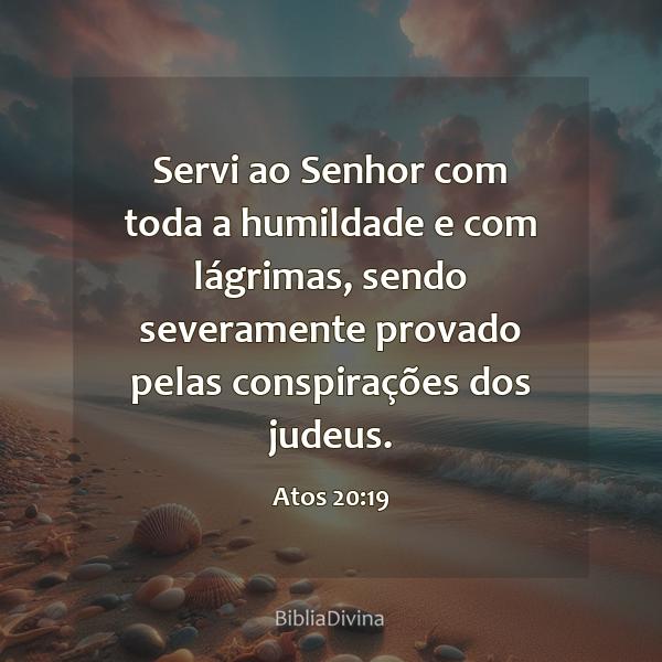 Atos 20:19