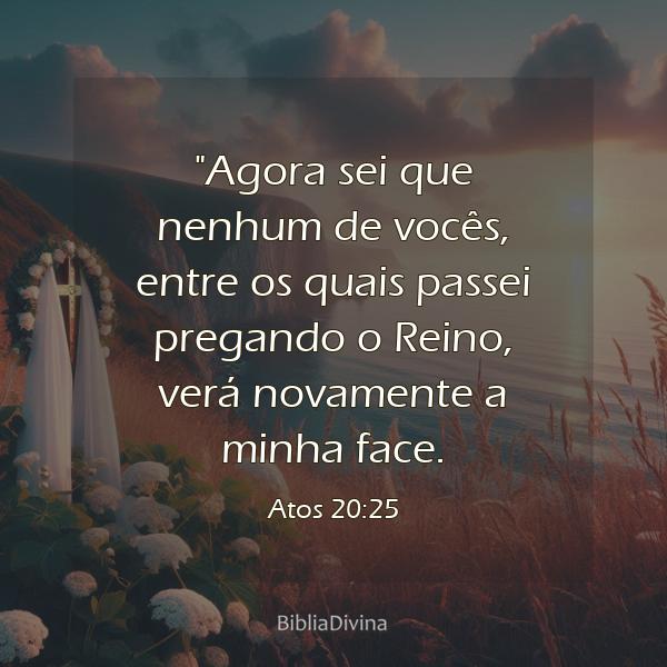 Atos 20:25