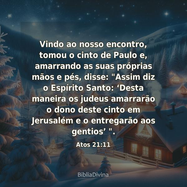 Atos 21:11