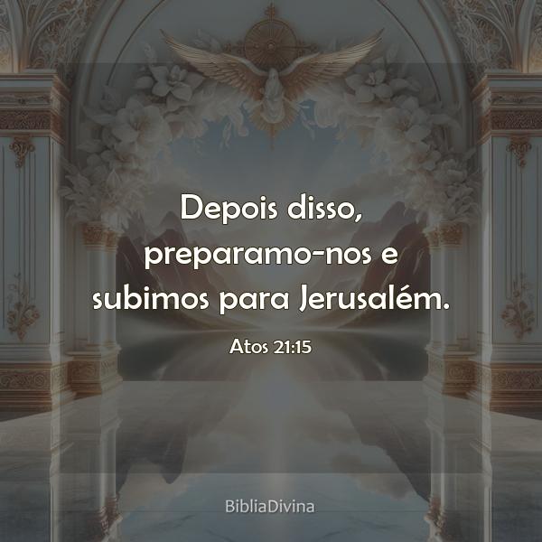 Atos 21:15