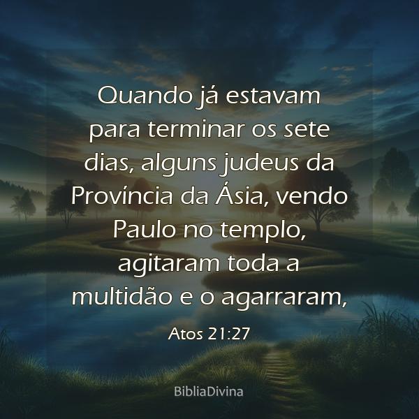 Atos 21:27